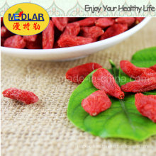 Medlar Ningxia Goji Berries Bayas orgánicas de Goji